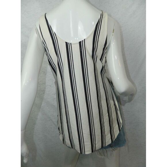 Madewell Sleeveless Striped Shirt Tank Top Size S‎ - Picture 2 of 8